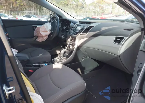 2015 Hyundai Elantra Se (Ulsan Plant) from USA, damaged, VIN KMHDH4AE9FU351076